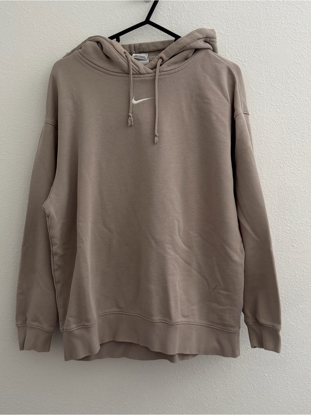 Nike Taupe Logo Hoodie
